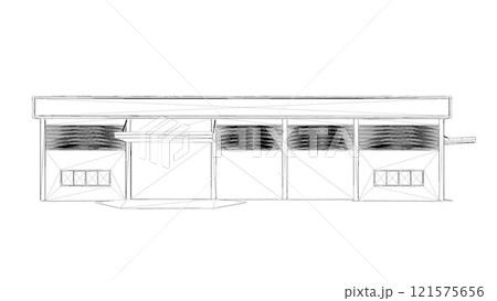 3D illustration of industrial project 3D illustration of industrial project 121575656