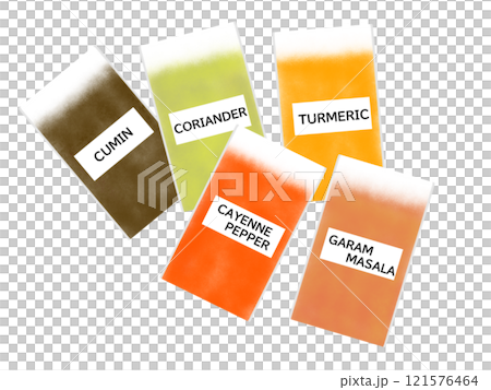 カレー作りのスパイス カレー作りのスパイス 121576464