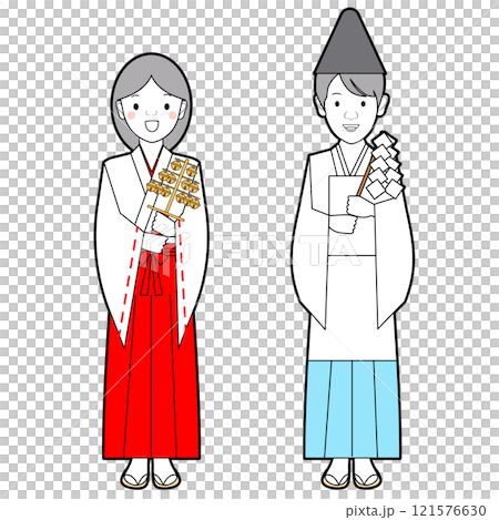 巫女和祭司 巫女和祭司 121576630