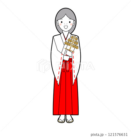 巫女さん 121576631