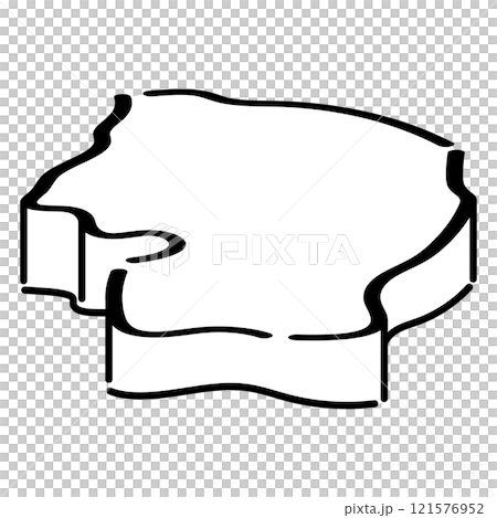 Yamagata prefecture_isometric illustration_02 121576952