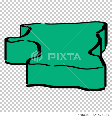 Akita prefecture _ isometric illustration _01 121576985