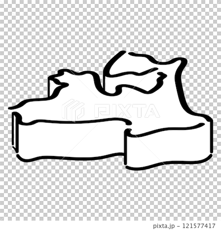 青森県_アイソメトリックイラスト_02 121577417