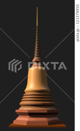 3D illustration of building project 3D illustration of building project 121579950