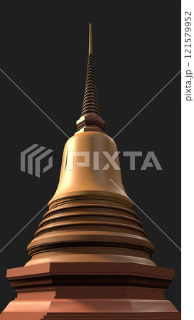 3D illustration of building project 121579952