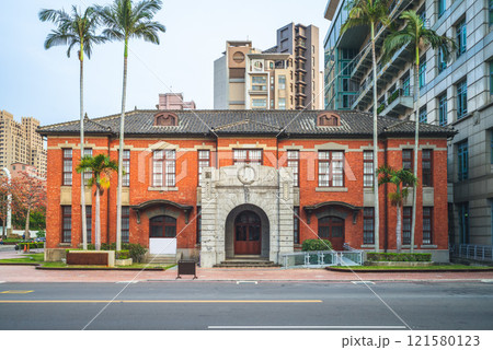 Facade of Hsinchu City Art Gallery located in Hsinchu City, Taiwan 121580123