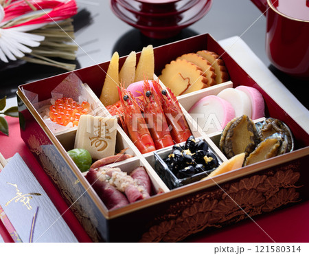 正月料理 おせち料理 正月料理 おせち料理 121580314