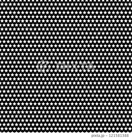 Seamless pattern. Modern stylish texture. Repeating stars. 121581388