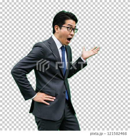 Office worker posing 121582468