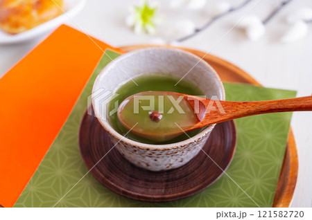 大納言入りくず抹茶 121582720