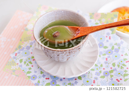 大納言入り抹茶くず湯 121582725
