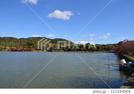 広沢池の秋 広沢池の秋 121584008