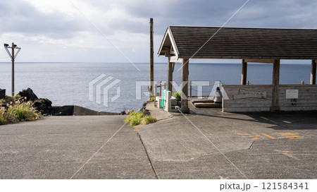 八丈町中之郷温泉足湯 121584341