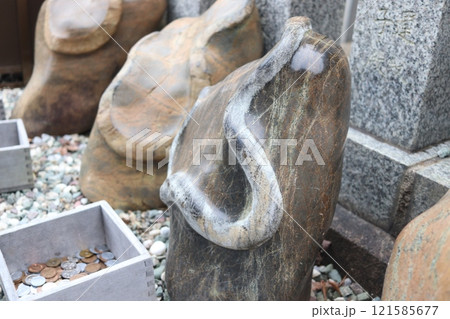 金蛇水神社の白蛇の紋石 121585677