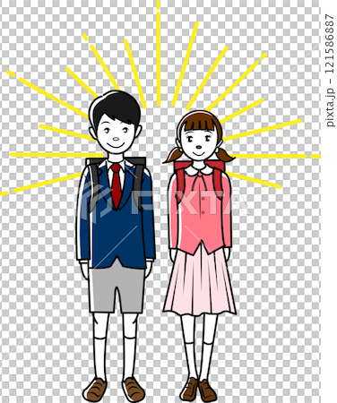 New school year students 121586887