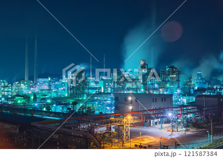 周南工場夜景 121587384