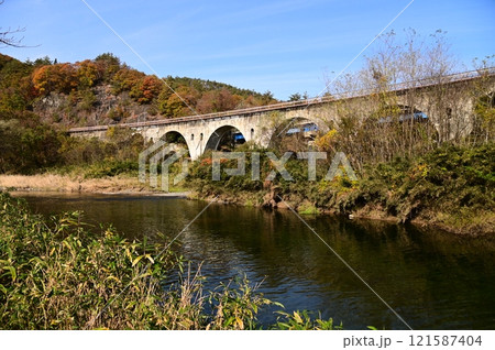JR釜石線（銀河ドリームライン釜石線） 達曾部川橋梁 121587404