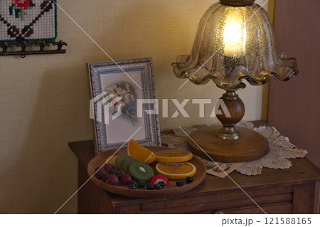 北欧風の家のインテリア 121588165