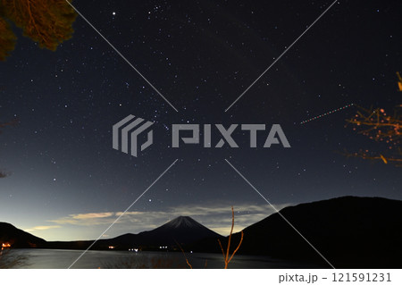 富士山と夜景 富士山と夜景 121591231