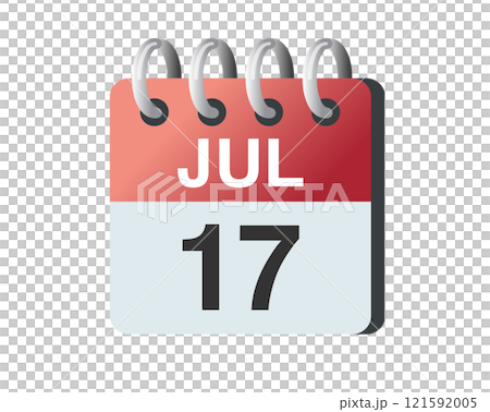 Red traditional scheduled calendar icon for appointment, business plan, event, project 121592005