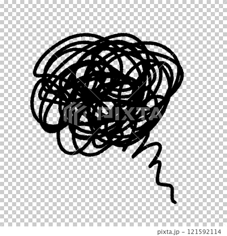 糾結、壓力、不滿、惱怒的凌亂形象 糾結、壓力、不滿、惱怒的凌亂形象 121592114