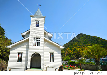長崎五島　カトリック中ノ浦教会 121592482