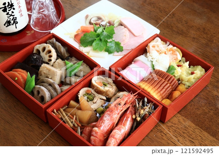 日本のお正月料理 日本のお正月料理 121592495