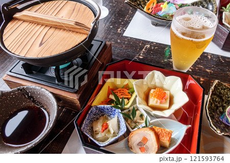 ビールと懐石料理 ビールと懐石料理 121593764