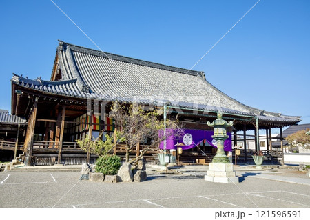 長浜市、大通寺の本堂 長浜市、大通寺の本堂 121596591