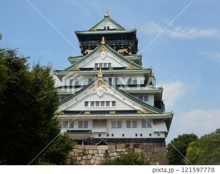 大阪城の風景 大阪城の風景 121597778