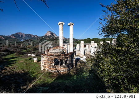 Sardis Ancient City Manisa Turkey Sardis Ancient City Manisa Turkey 121597981