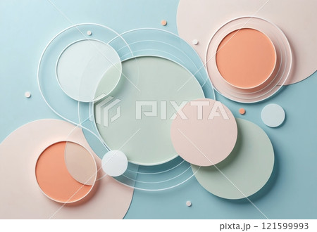 abstract image of geometric shapes 121599993