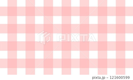 赤のチェック柄のシンプルな背景 121600599