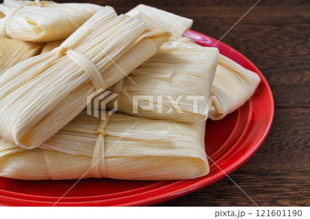 メキシコ料理　タマレス　Mexican Tamales 121601190