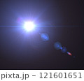 Optical Lens Flare: Natural Light Dispersion Effect 121601651