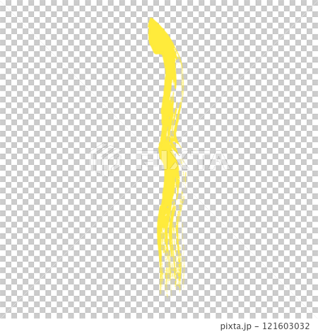 筆書きのなんだかおしゃれな縦ライン 使い方色々 イエロー 筆書きのなんだかおしゃれな縦ライン 使い方色々 イエロー 121603032