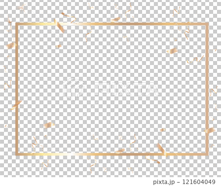 Bronze, gold border transparent background for party, New Year, Christmas Eve countdown celebration events Bronze, gold border transparent background for party, New Year, Christmas Eve countdown celebration events 121604049