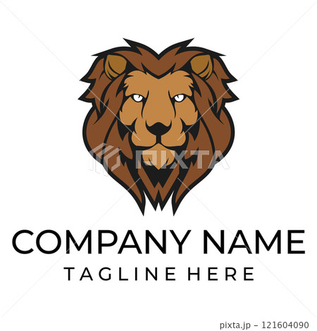 Lion Logo Template vector icon Lion Logo Template vector icon 121604090