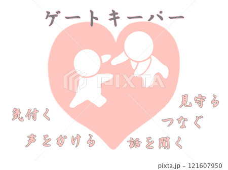 ゲートキーパーの基本の文字入りのイラスト 121607950