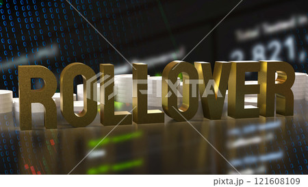 The Rollover text on Business Background 3d rendering. The Rollover text on Business Background 3d rendering. 121608109