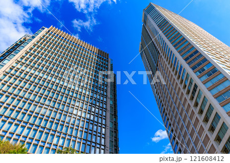 東京 港区の都市風景 パークコート赤坂ザ・タワーと赤坂ガーデンシティ 東京 港区の都市風景 パークコート赤坂ザ・タワーと赤坂ガーデンシティ 121608412