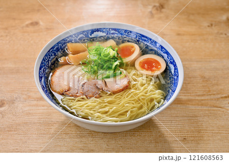 注）湯気は合成です。塩ラーメン、しおラーメン、塩らーめん、拉麺、中華そば。 121608563