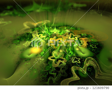 Imaginatory fractal abstract background Image Imaginatory fractal abstract background Image 121609790
