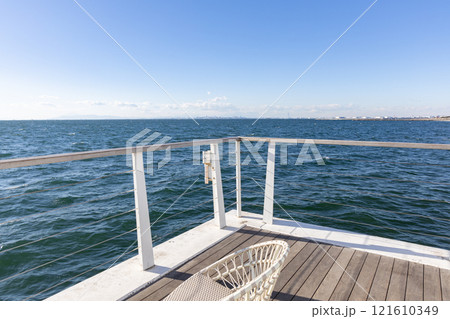 稲毛海浜公園(千葉市美浜区)より浦安市・東京方面を望む 稲毛海浜公園(千葉市美浜区)より浦安市・東京方面を望む 121610349