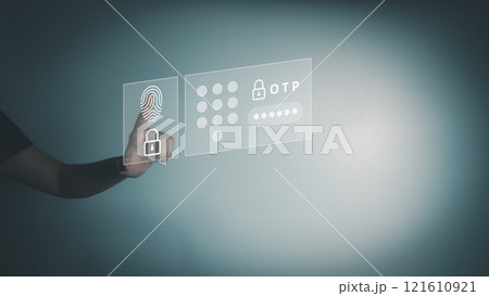Password and username for access data of laptop, security to login with otp and digit code, send from system service to mobile phone 121610921