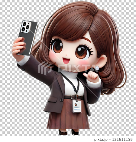 office woman with selfie pose office woman with selfie pose 121611159