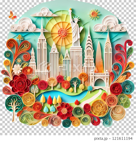 New York City in autumn 121611194