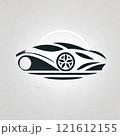 シンプルな車のロゴマーク 121612155