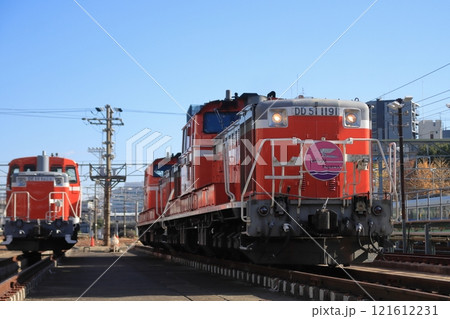 現在も現役で活躍中のJR西日本DD51-1191号機＠網干総合車両所撮影会_2024/12/15撮影 121612231