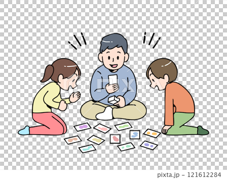 みんなでかるた遊び 121612284